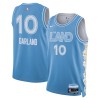 Cleveland Cavaliers Darius Garland Nike 2024-25 City Edition Sininen Pelipaidat Swingman - Miesten